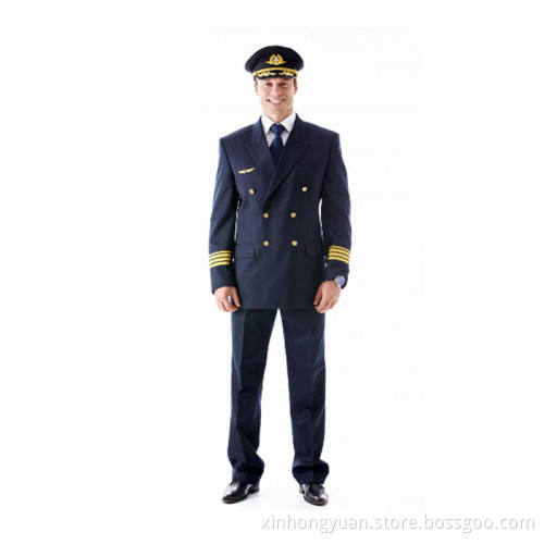 Airline pilot military uniform for men